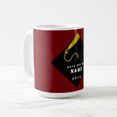 Mug Diplôme 2025 Cadeau (Devant gauche)