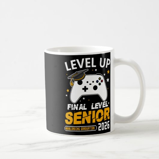 Mug Diplômé 2026 Niveau Supérieur Dernière Remise des (Droite)