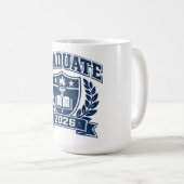 Mug Diplômé 2026 – Réussite Étape Collège (Devant droit)