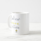 Mug Diplômé 5 étoiles (Devant gauche)