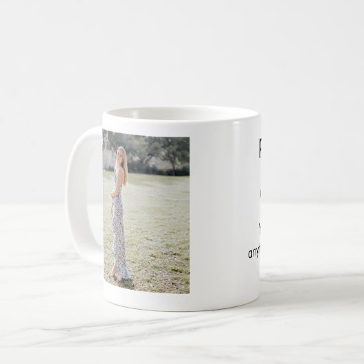 Mug Diplôme, Ajouter votre photo et votre texte, Keeps (Devant gauche)