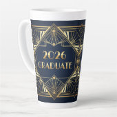 Mug diplômé Art Déco 2026 (Angle gauche)
