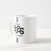 Mug Diplômé Athlétique 2026 (Devant gauche)