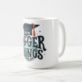 Mug Diplômé, cap sur de plus grandes choses (Devant droit)