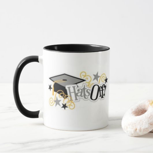 MUG DIPLÔME "CASQUETTES OFF" (Avec donut)