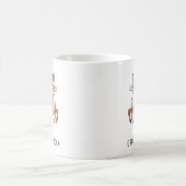 Mug Diplômé Cerf Personnalisé (Centre)