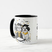 Mug Diplôme Chih Tzu Chiens (Devant gauche)