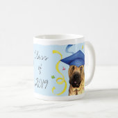 Mug Diplômé chinois de Shar-Pei (Devant droit)
