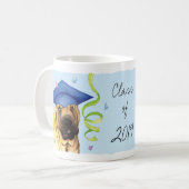 Mug Diplômé chinois de Shar-Pei (Devant gauche)