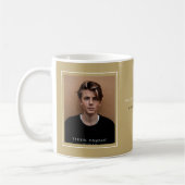 Mug Diplômé Classique Monogramme 'G' Mortier Minimalis (Gauche)