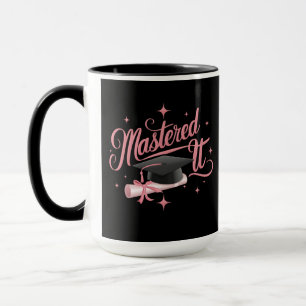 Mug Diplômé Cursus de Master Diplômé MBA Graduation