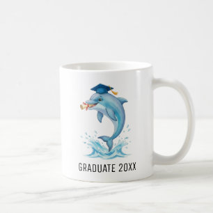 Mug Diplômé Dauphin Personnalisé