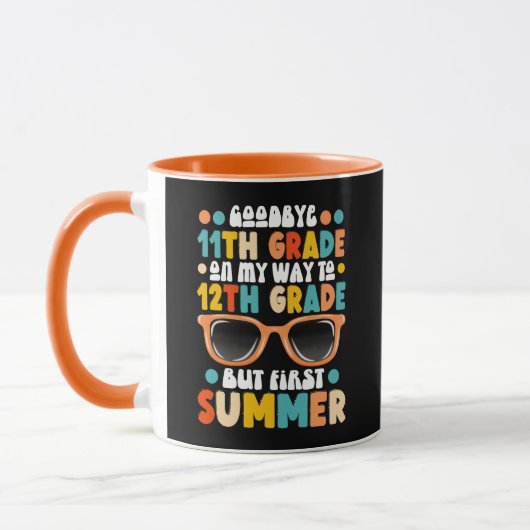 Mug Diplôme de 11e année à 12e année 1er été (Gauche)