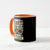 Mug Diplôme de 11e année à 12e année 1er été (Devant gauche)