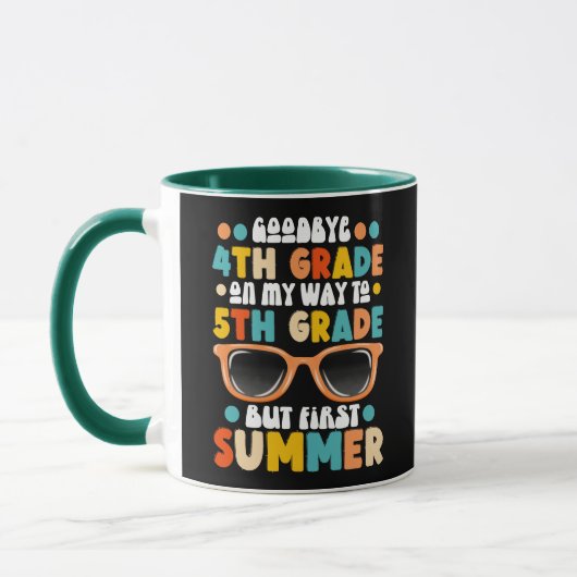 Mug Diplôme de 4e année à 5e année mais premier été (Gauche)