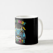 Mug Diplômé de 5e année Niveau Complète Obtention du d (Devant droit)