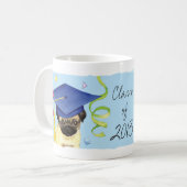 Mug Diplômé de carlin (Devant gauche)