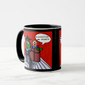 Mug Diplômé de conserves au vinaigre (Devant gauche)