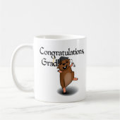 Mug Diplômé de hamster (Gauche)
