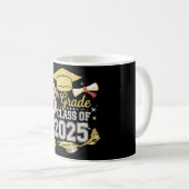 Mug Diplômé de la promotion 2025 de 8e année (Devant droit)