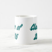 Mug Diplômé de la promotion 2026 typographie verte (Centre)