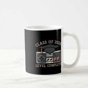 Mug Diplômé de la promotion 2026 Vidéo Joueur senior d