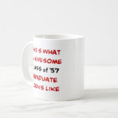 Mug diplômé de la promotion '57, génial (Devant gauche)