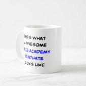 Mug diplômé de l'académie de police, génial (Devant gauche)