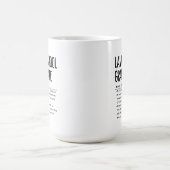 Mug Diplômé de l'école de droit (Centre)