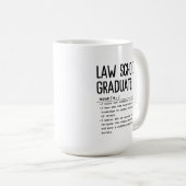 Mug Diplômé de l'école de droit (Devant droit)