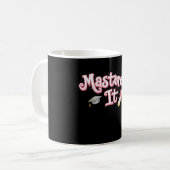 Mug Diplômé de maîtrise diplômé de maîtrise (Devant gauche)