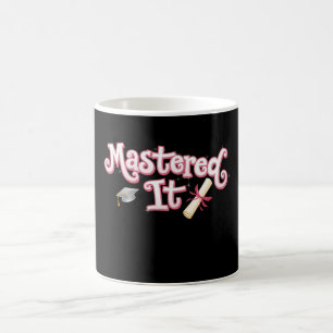 Mug Diplômé de maîtrise diplômé de maîtrise