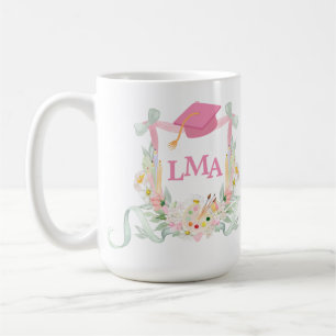 Mug Diplôme de monogramme de l'artiste