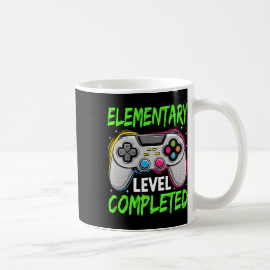 Mug Diplômé de niveau élémentaire Cl de 2025 (Droite)