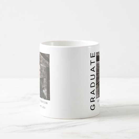 Mug Diplôme de Photo Boy Moderne (Centre)