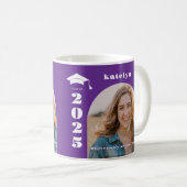 Mug Diplôme de photo violet (Devant droit)