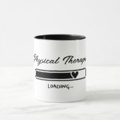 Mug Diplôme de physiothérapeute personnalisé (Centre)