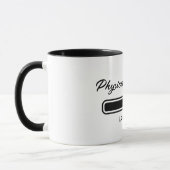 Mug Diplôme de physiothérapeute personnalisé (Gauche)
