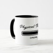 Mug Diplôme de physiothérapeute personnalisé (Devant gauche)