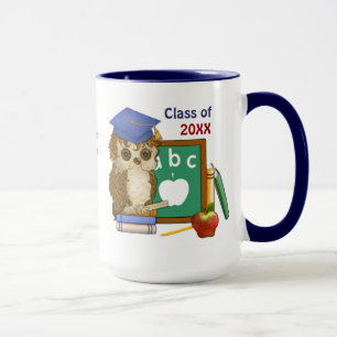 Mug Diplôme de Scholar Owl