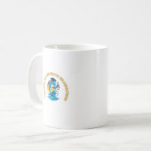 Mug Diplômé de sciences marines Dauphin drôle (Devant gauche)