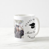 Mug Diplôme de style classique avec image (Devant droit)