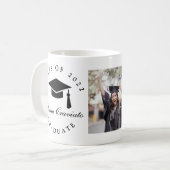 Mug Diplôme de style classique avec image (Devant gauche)
