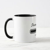 Mug Diplôme de travailleuse sociale personnalisée Cade (Gauche)