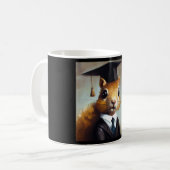 Mug Diplômé d'écureuil (Devant gauche)