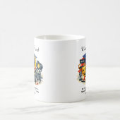 Mug 🎓Diplômé des Arts du Spectacle Nom et Diplôme Per (Centre)