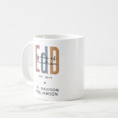 Mug Diplôme D'Études De L'EdD Personnalisé (Devant gauche)