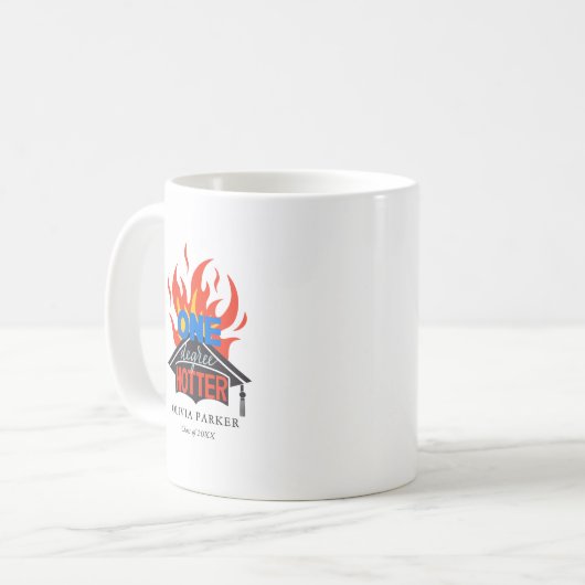 Mug Diplômé d'un degré Hotter (Devant gauche)