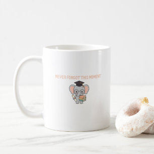 Mug Diplômé Éducateur Éléphant Drôle
