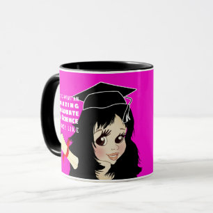 Mug DIPLÔMÉ EN Caricature Cadeau Femme Indienne fille